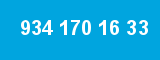 934 170 16 33 934 170 16 33